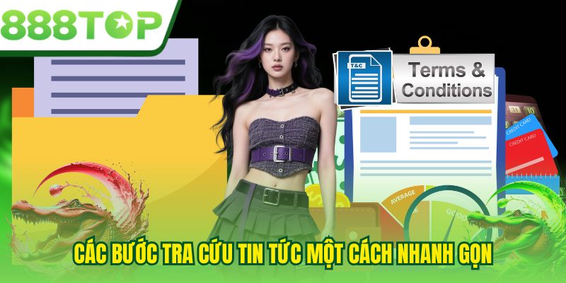 Các bước tra cứu tin tức một cách nhanh gọn